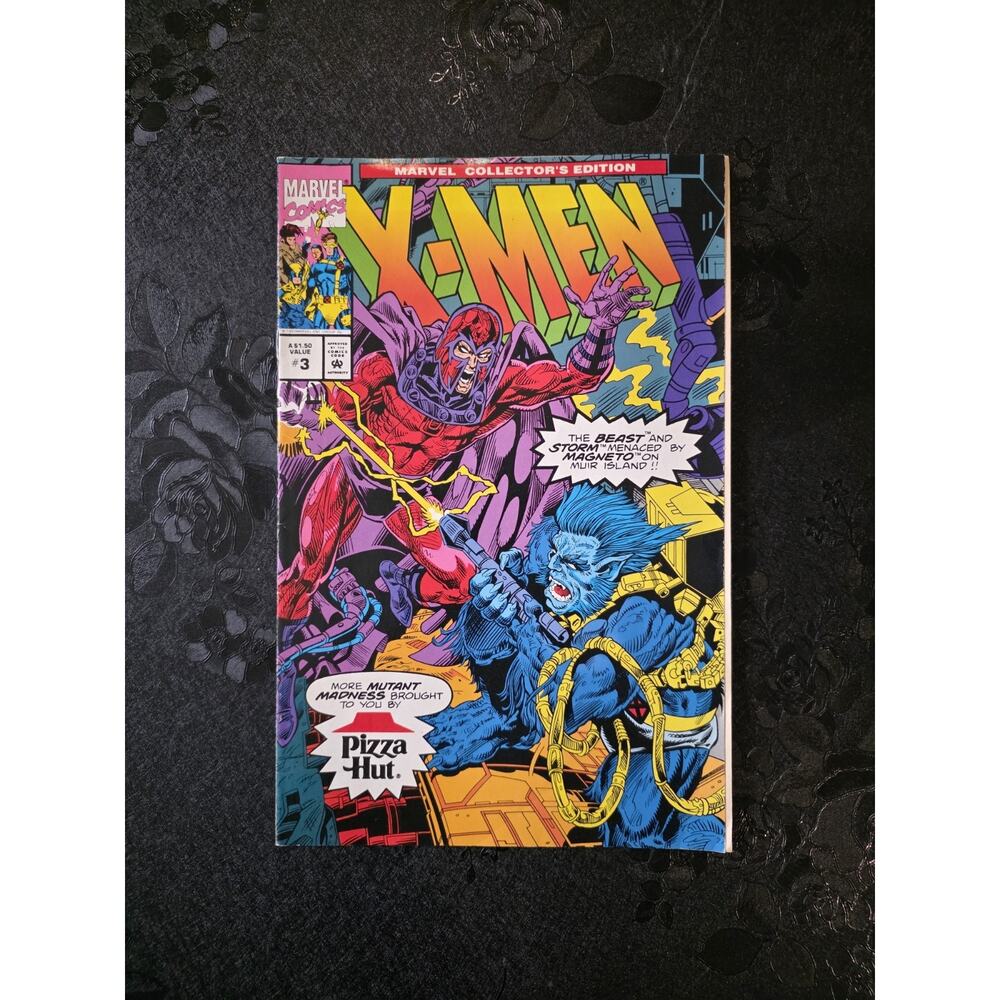 Marvel Comics Marvel Collector's Edition X-Men Pizza Hut #3 1993